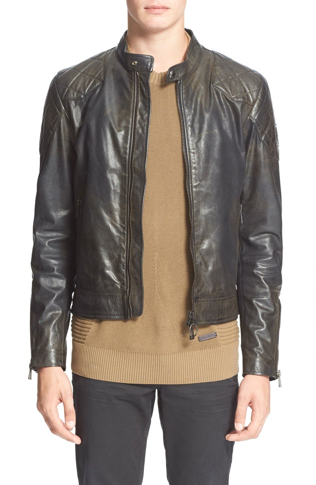 'Outlaw' Leather MotoJacket
