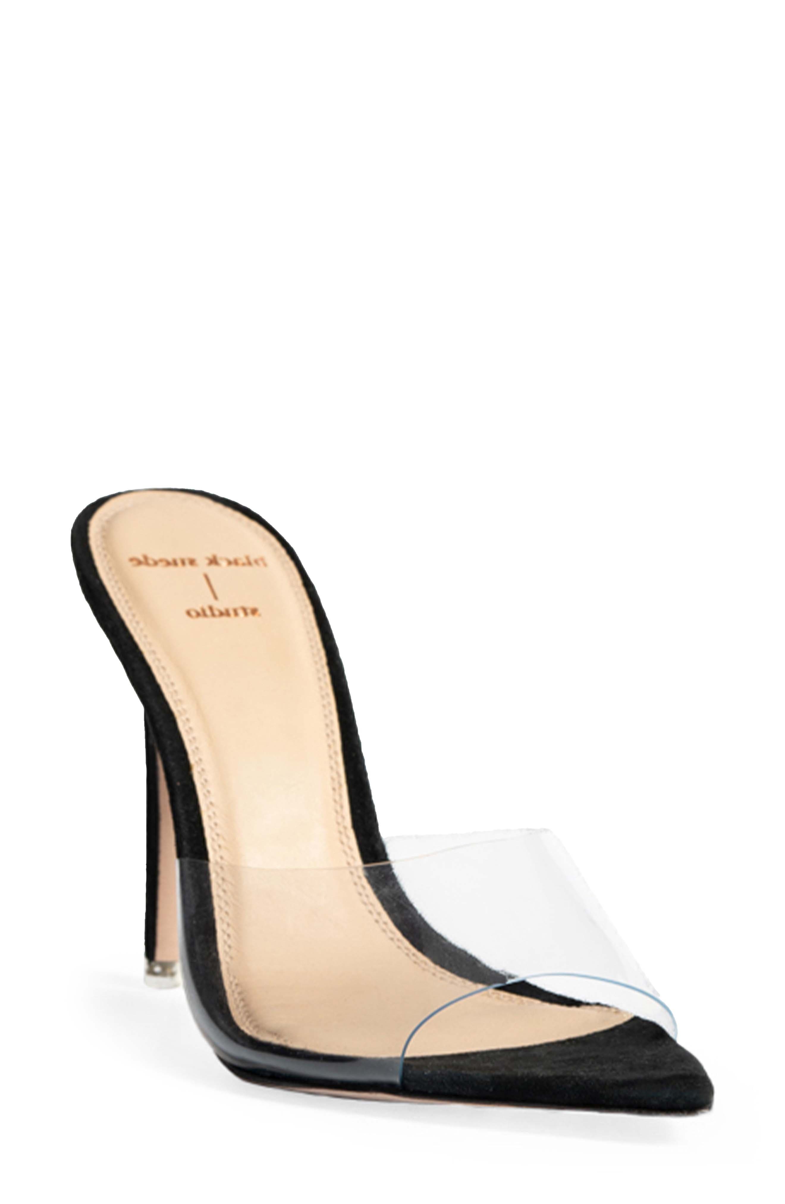 BLACK SUEDE STUDIO Bella Sandal, Main, color, 