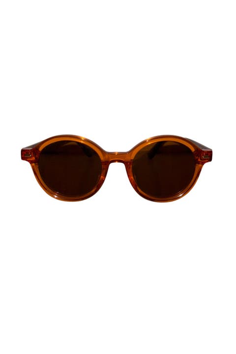 Topaz Round 48mm Sunglasses