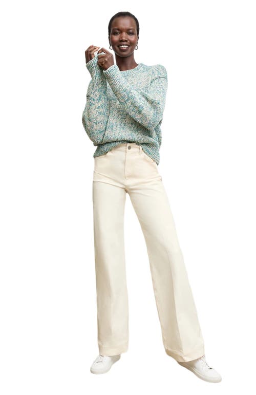 M.m.lafleur Milo Wide-leg Jean In Neutral