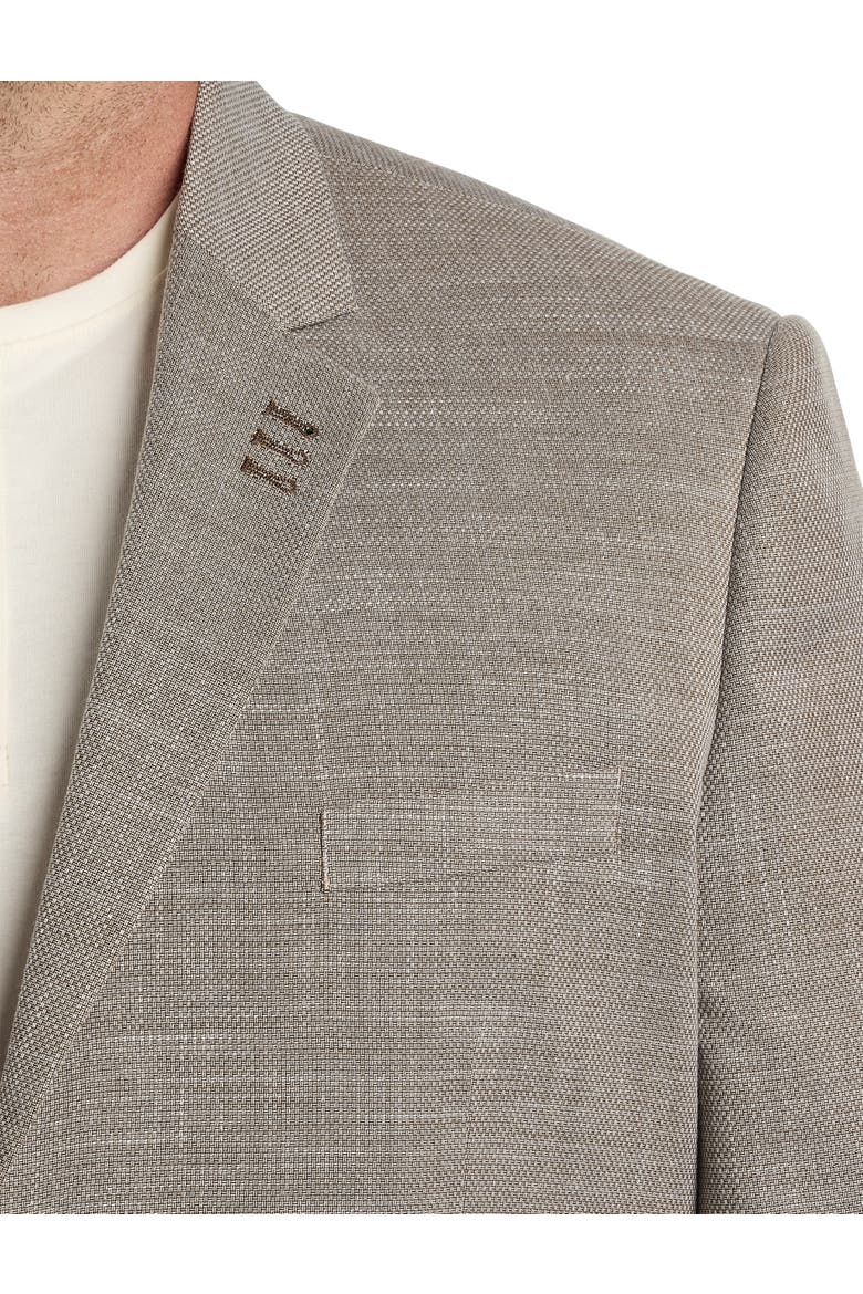 Big & Tall Textured Sport Coat, Alternate, color, TAN