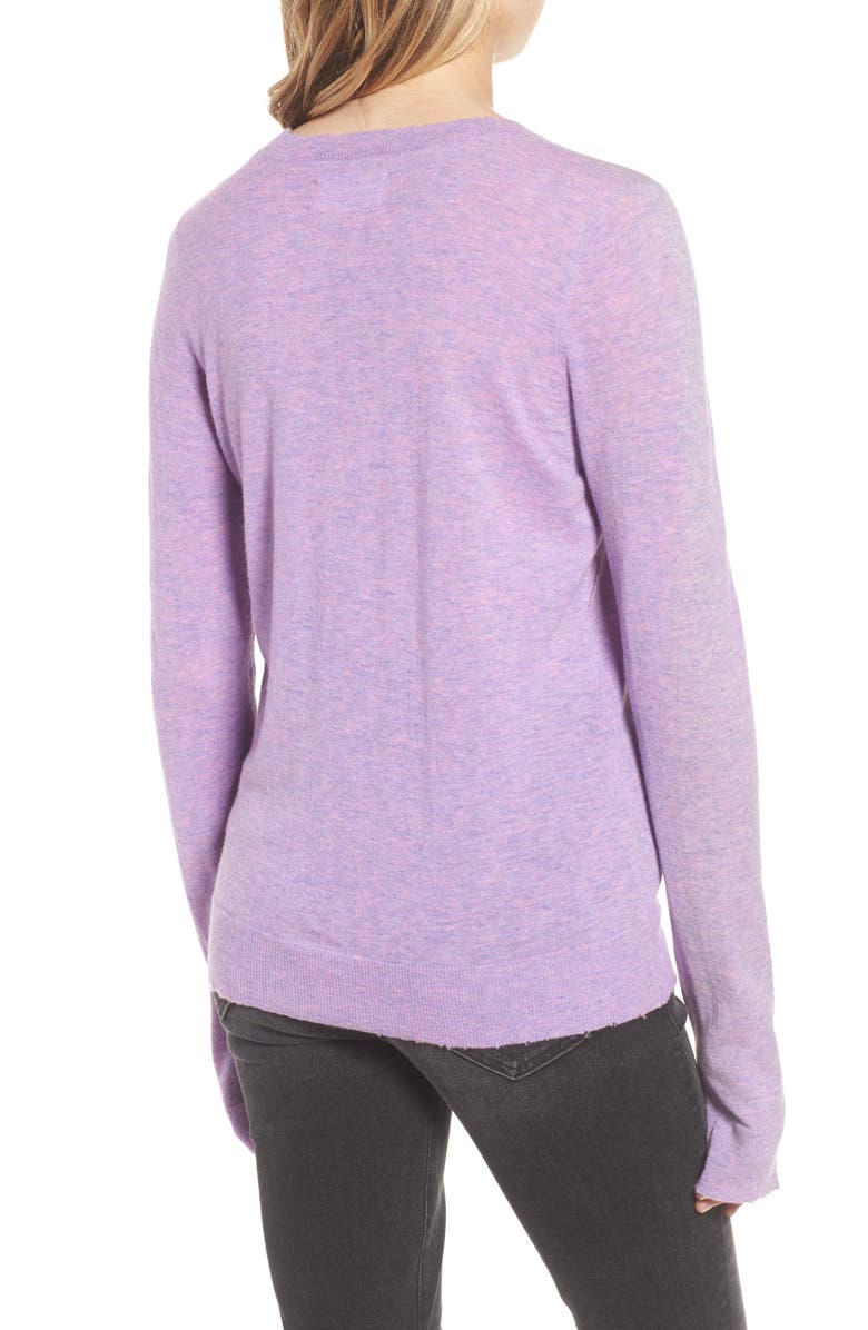 Zadig & Voltaire Miss Bis Cashmere Sweater, Alternate, color, 