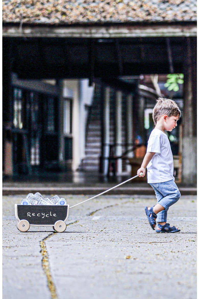 Toy Wagon, Alternate, color, BROWN