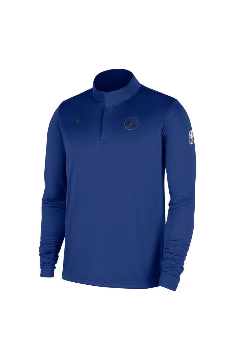 Nike Men
s Nike Royal Golden State Warriors 2025/26 Authentic Coaches Quarter-Zip Dri-Fit Top, Alternate, color, Royal