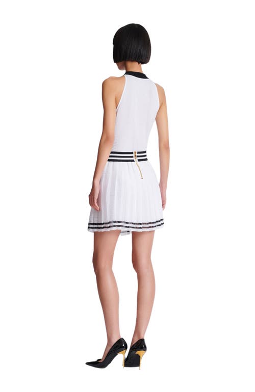 Balmain Monogram Sleeveless Bodysuit