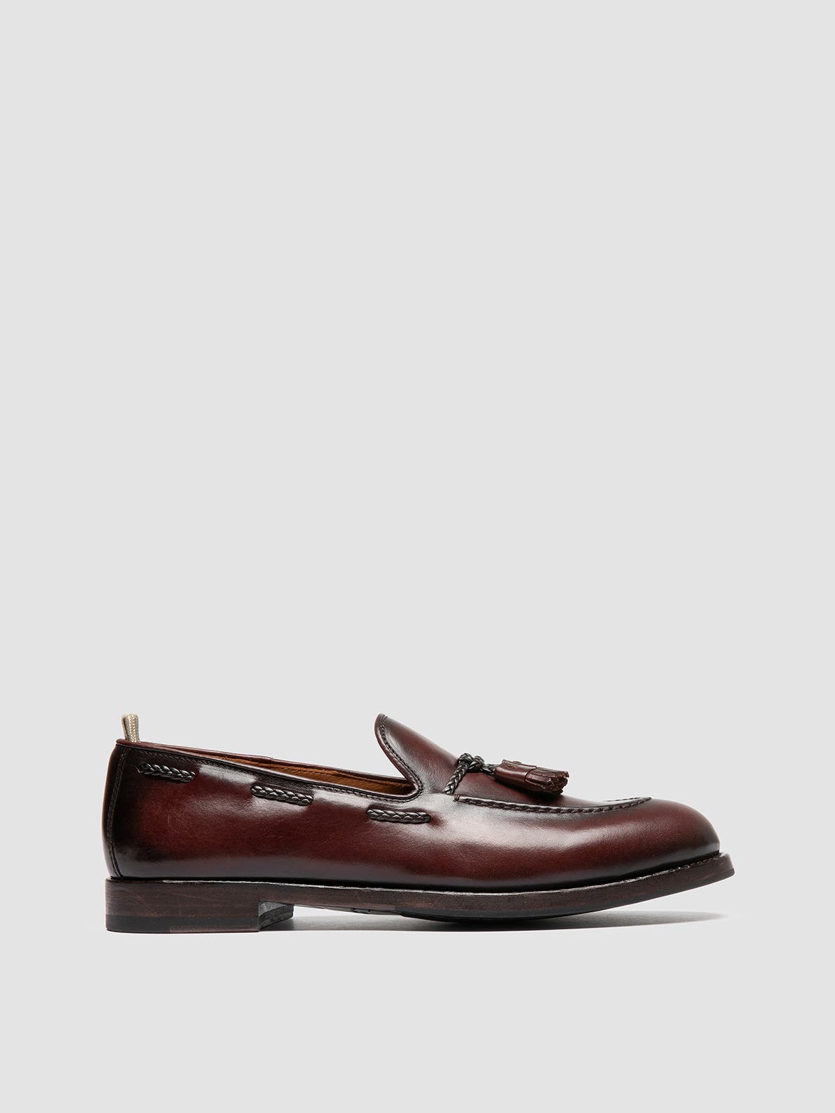 Officine Creative Ivies 002 Leather Tassel Loafers, Main, color, Brown