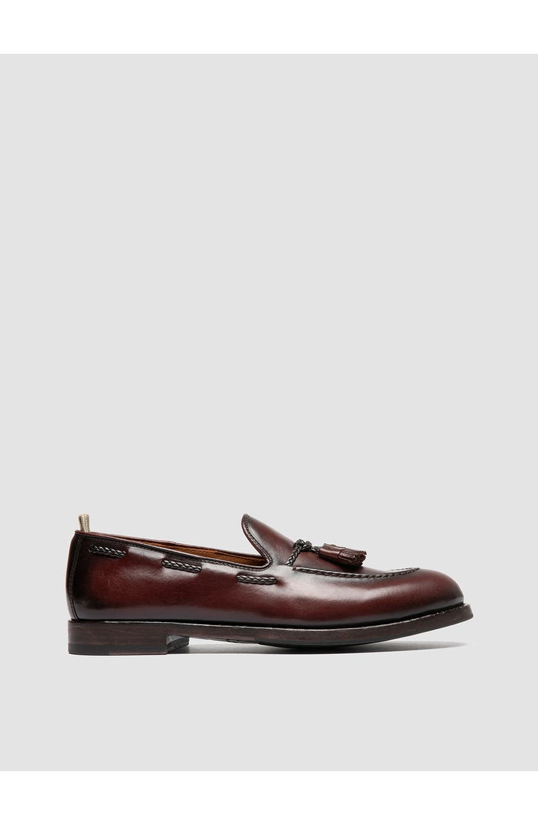 Officine Creative Ivies 002 Leather Tassel Loafers, Main, color, Brown