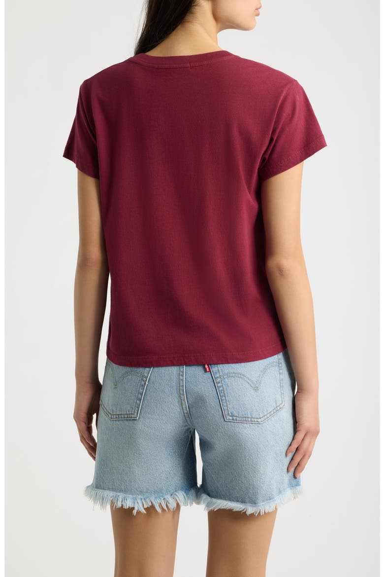 Red Hot Chili Peppers Album Graphic Tee, Alternate, color, BURGUNDY