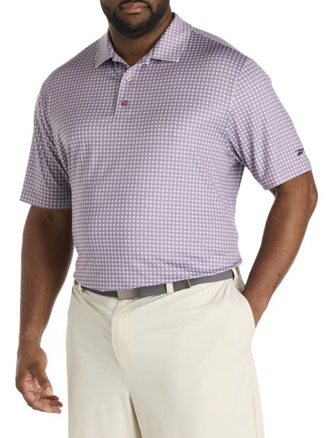 Big & Tall Basketweave Performance Polo Shirt
