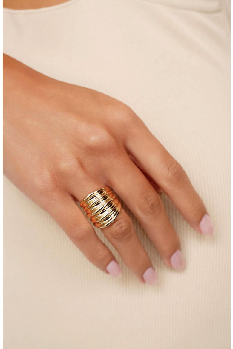 Stacked Band Ring, Alternate, color, GOLD