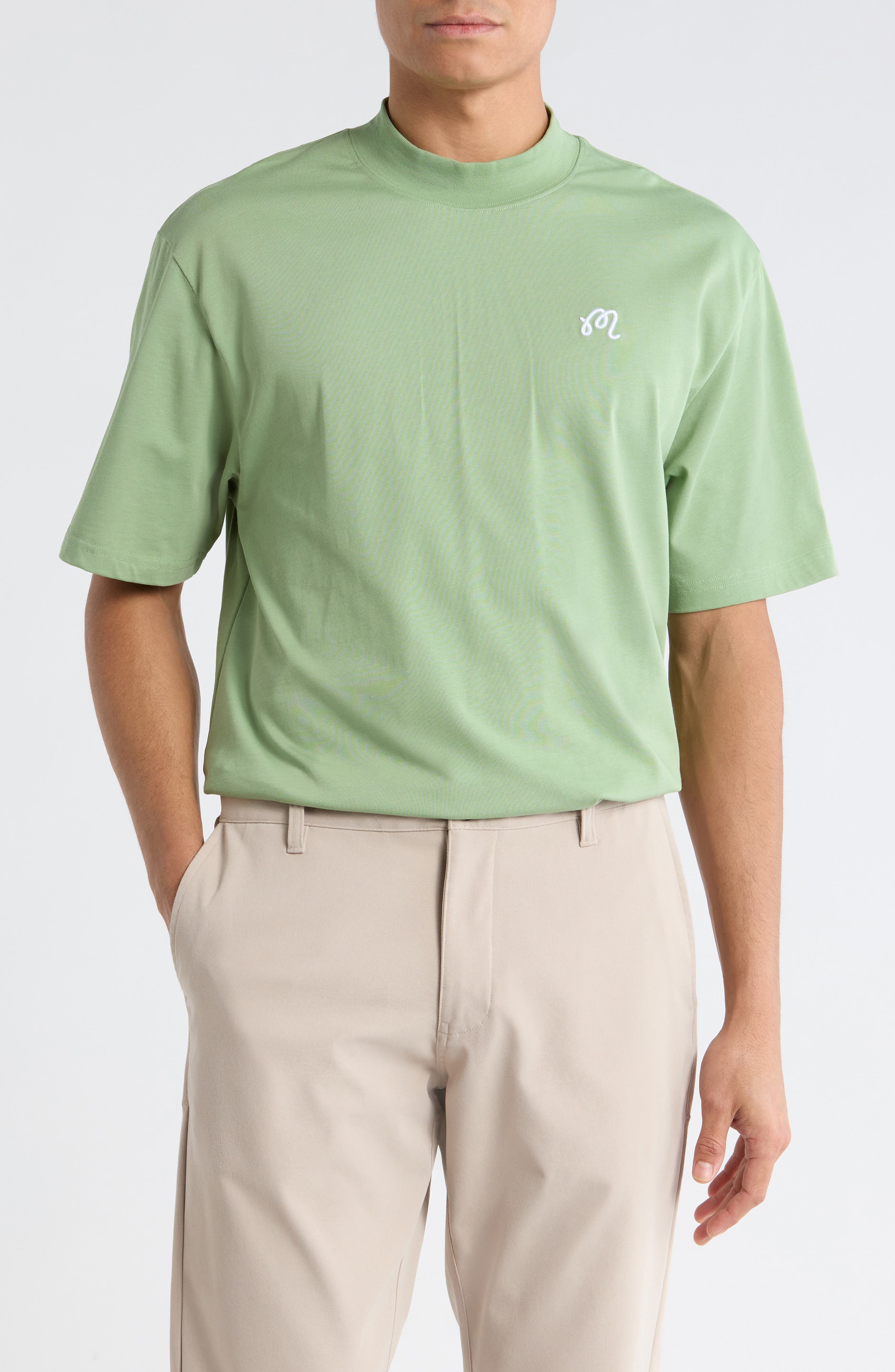 Mare Mock Neck T-Shirt