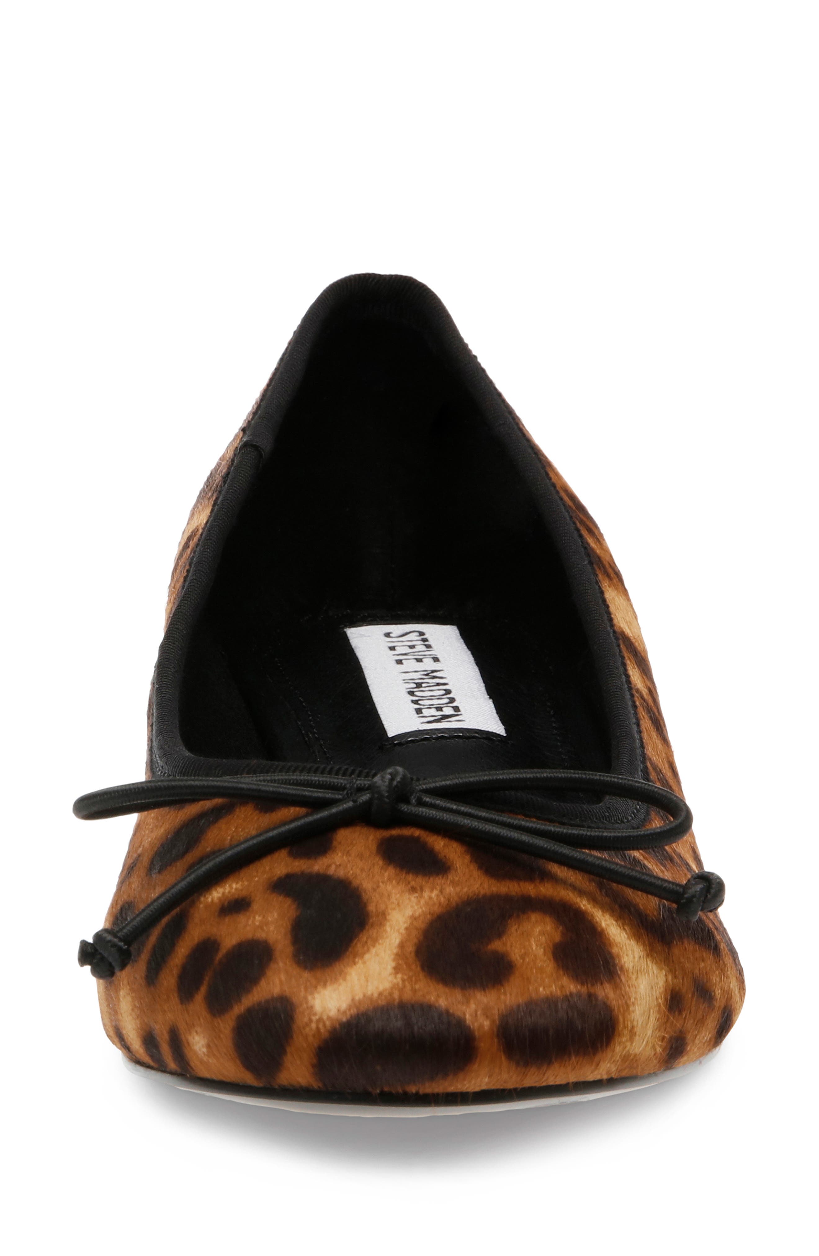 Steve Madden Cherish Leopard Genuine Calf Hair Pump, Alternate, color, 
