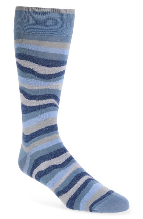 Mercerized Crew Socks