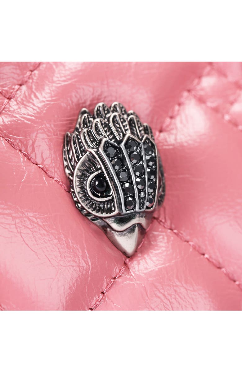 Kurt Geiger London Kensington Boston Quilted Leather Crossbody Bag, Alternate, color,