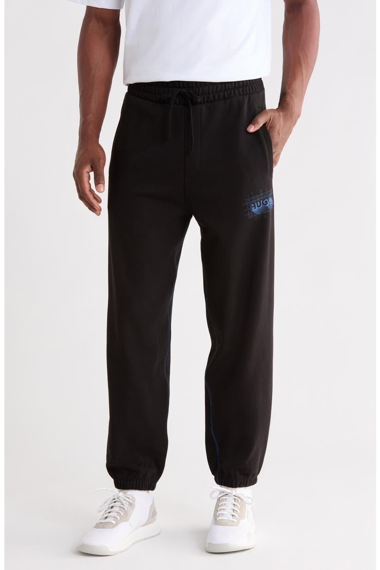 Notharos Cotton Joggers, Main, color, BLACK