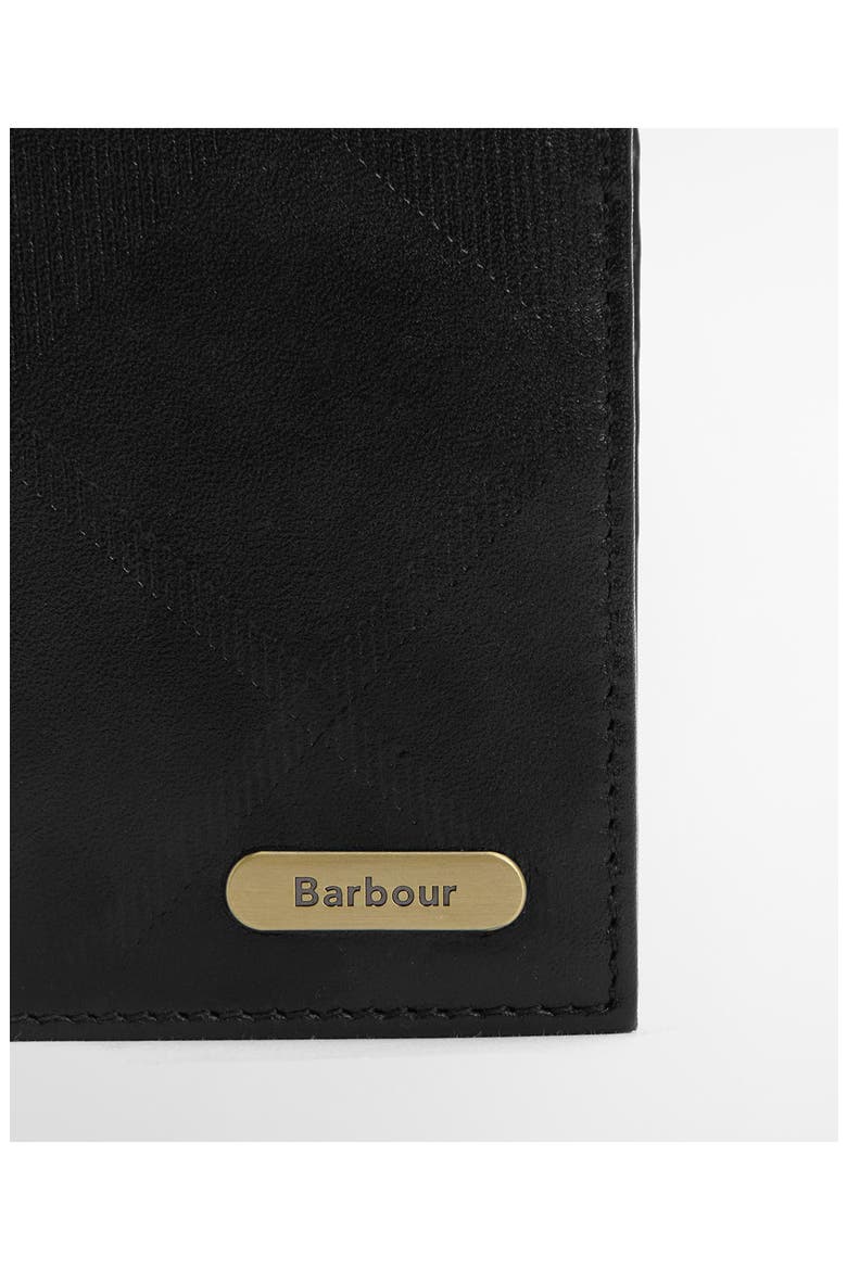 Brunton RFID Leather Bifold Wallet, Alternate, color, BLACK DEBOSS TARTAN