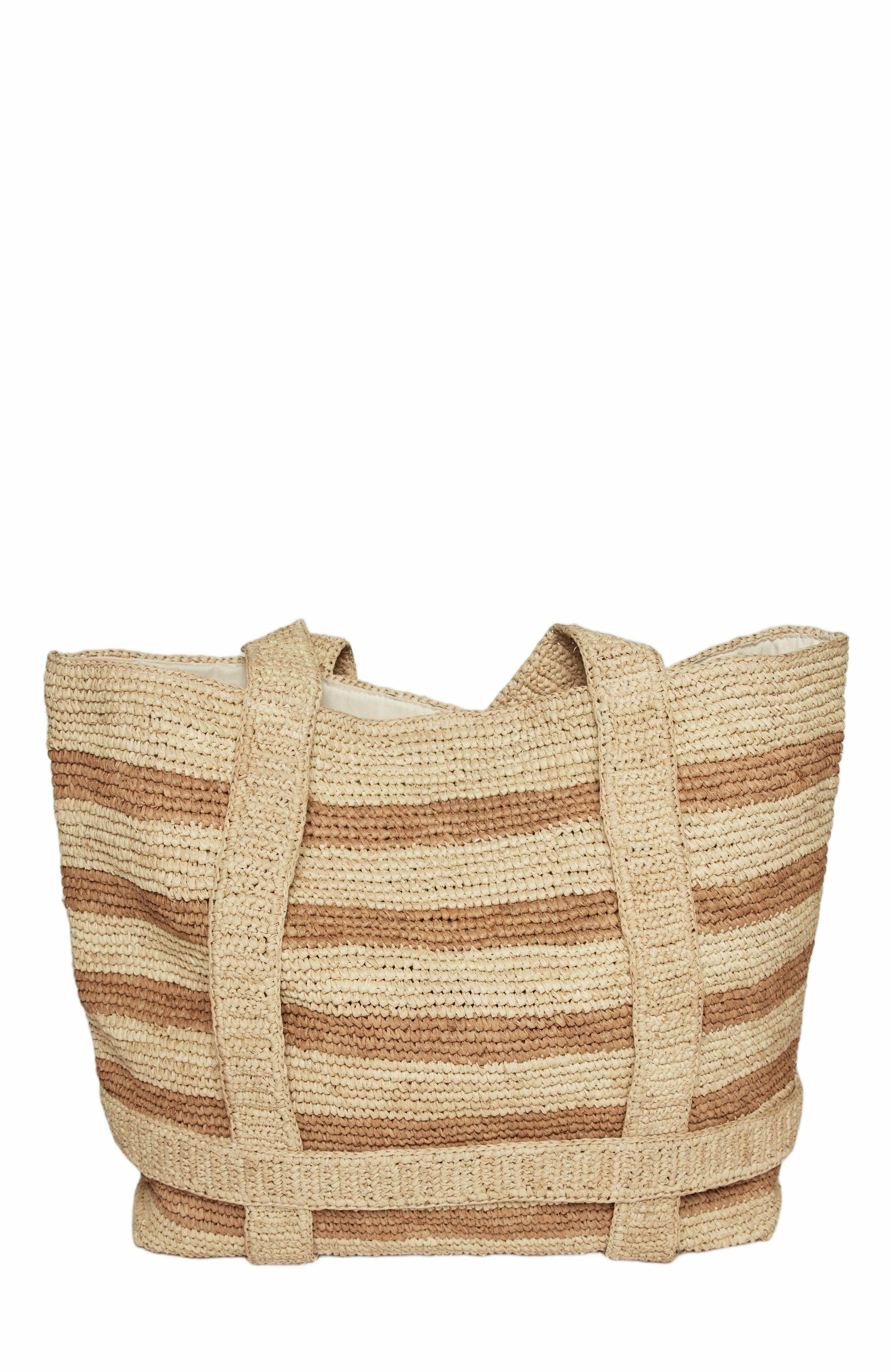 Hat Attack The Original Straw Traveler Bag, Alternate, color, 