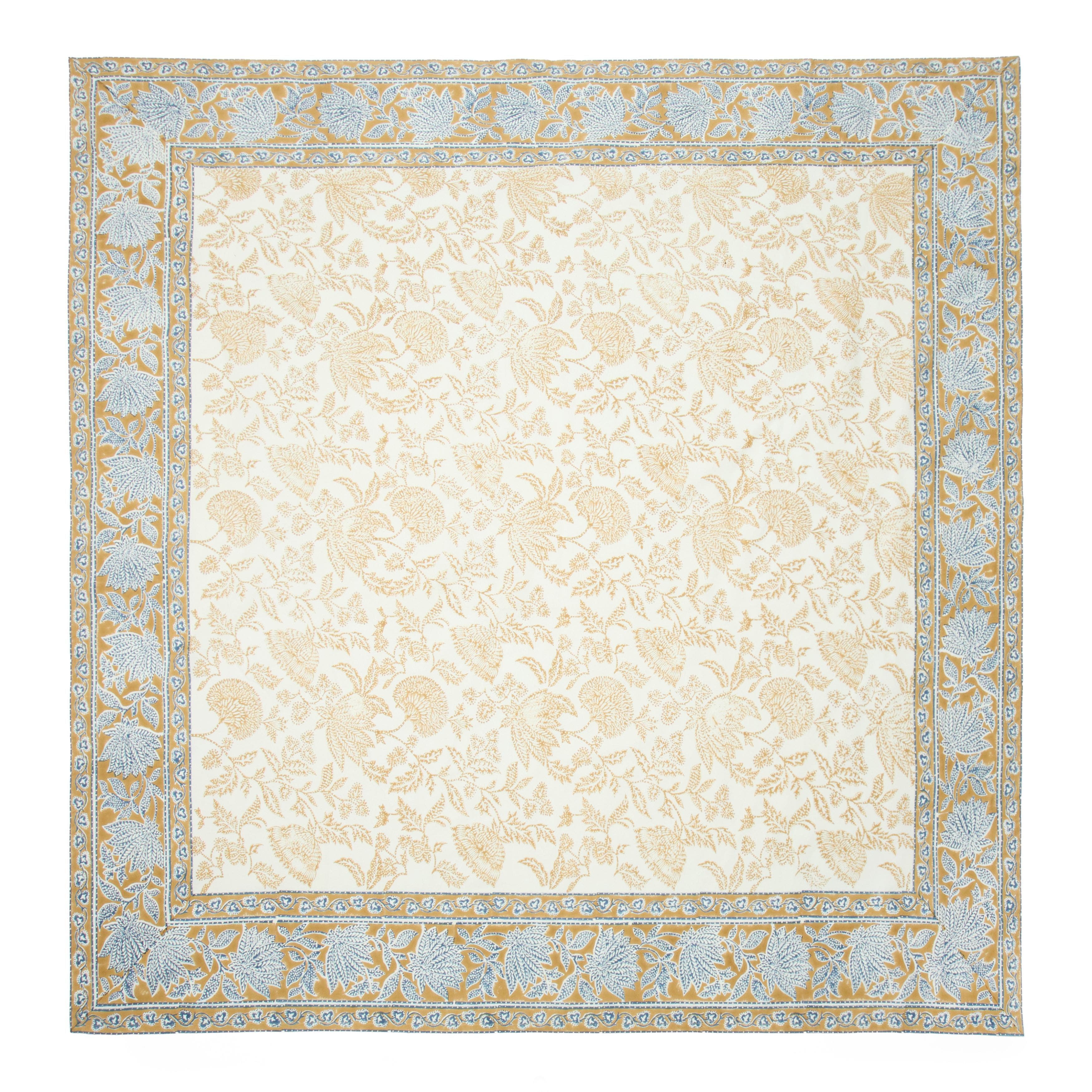 selected Blue, Brown 59" x 59"