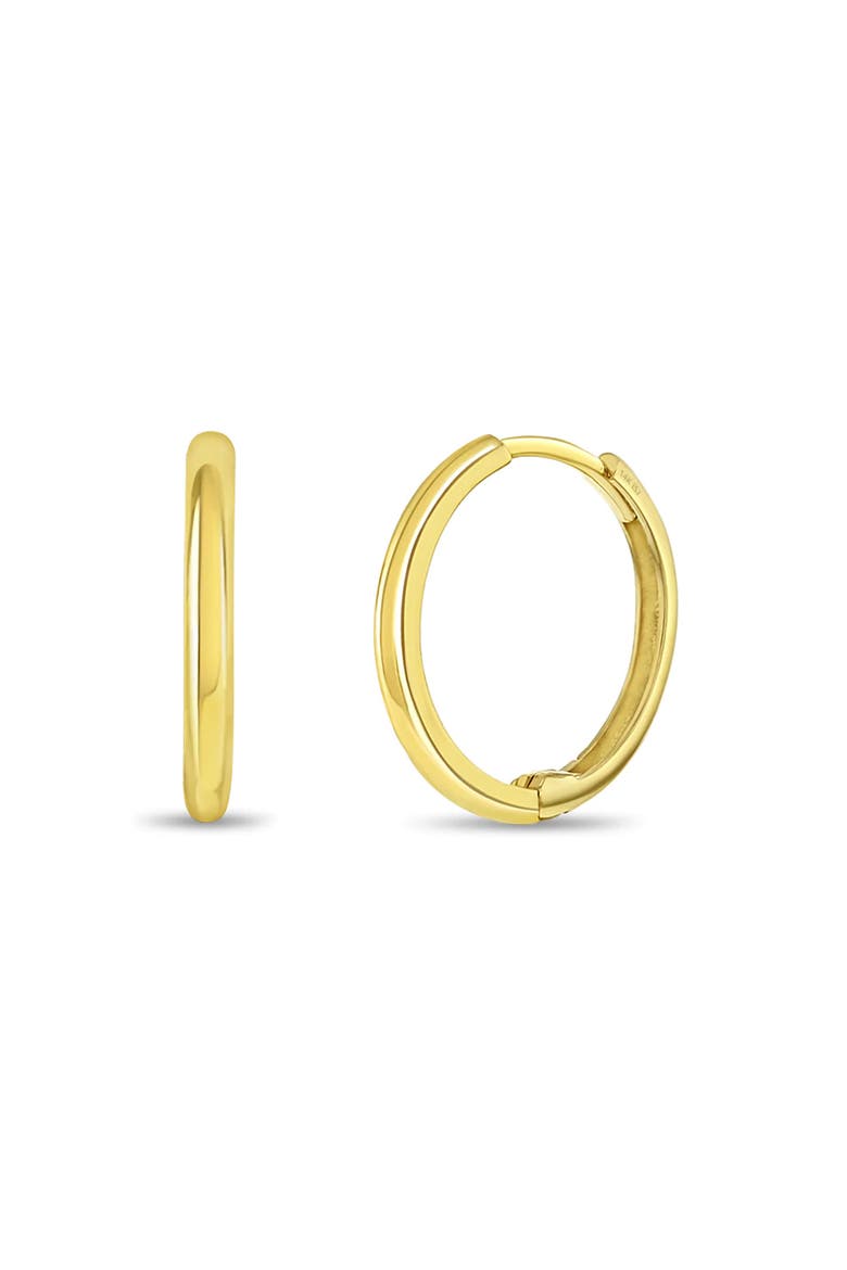 14k The Tiny Hoop Earrings, Main, color, Gold