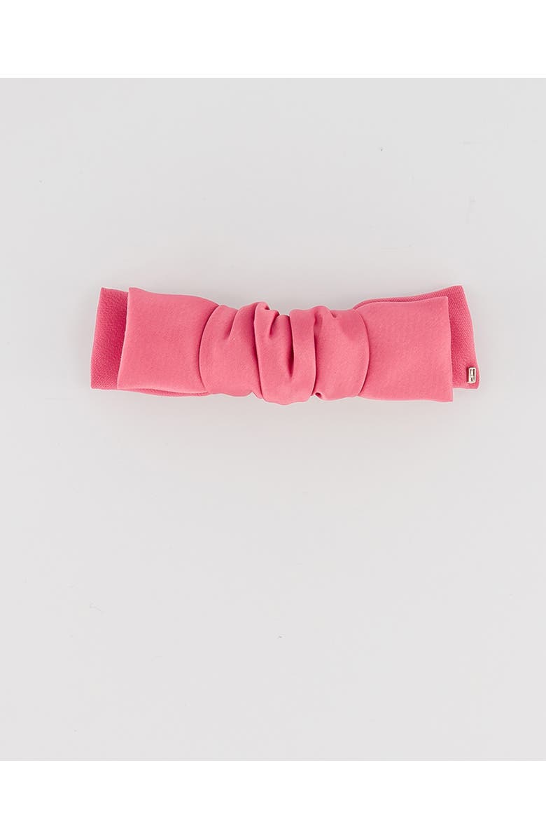 Alexandre de Paris Silk bow hair barette, Main, color, Pink