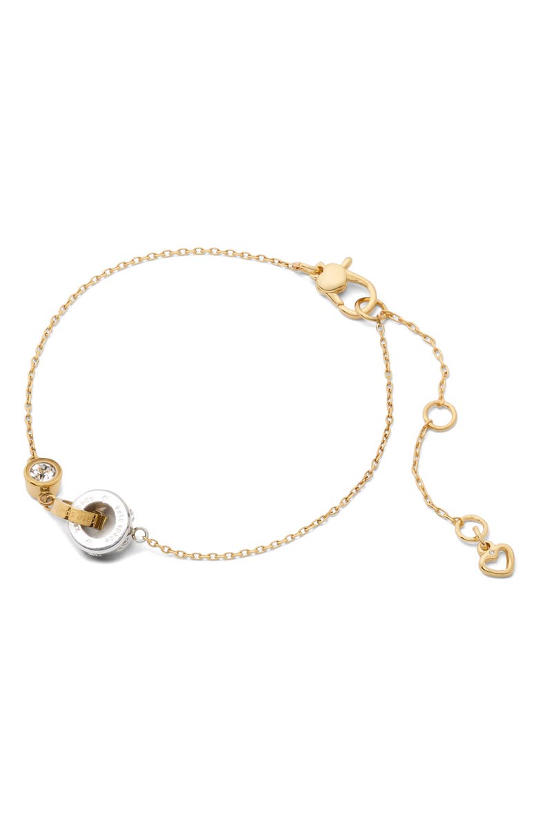 Kate Spade New York interlink chain bracelet, Main, color, 
