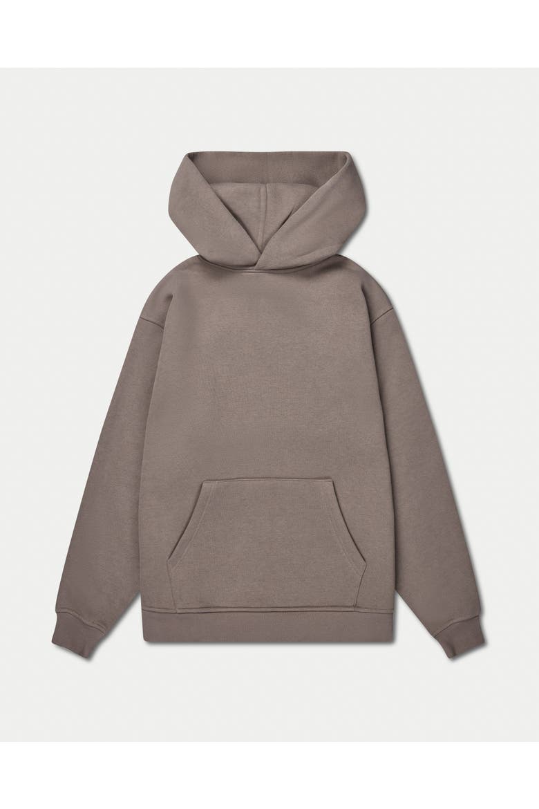 Grafitti Print Oversized Hoodie, Alternate, color, Marsh Grey