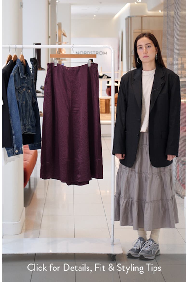 Crinkled Maxi Skirt video