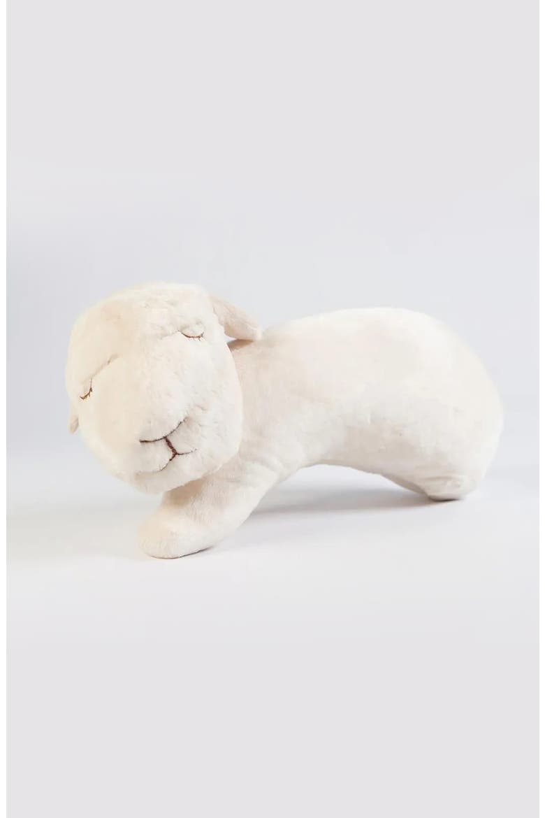 Kids' Lamb Sleeping Neck Pillow, Alternate, color, WHITE