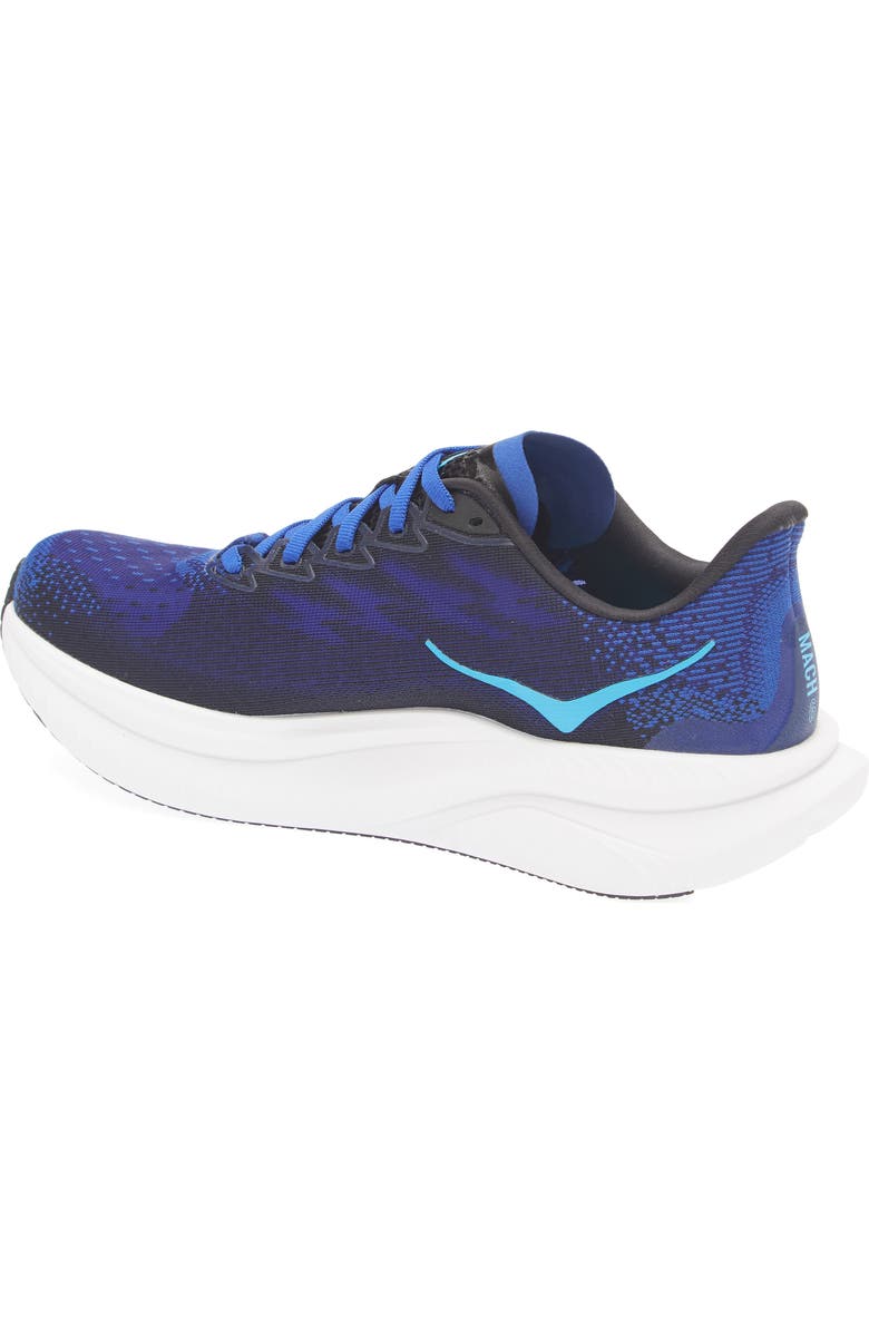 HOKA Mach 6 Running Shoe, Alternate, color, Black / Night Sky