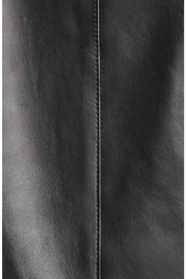 Nappa Leather Jacket, Alternate, color, NERO