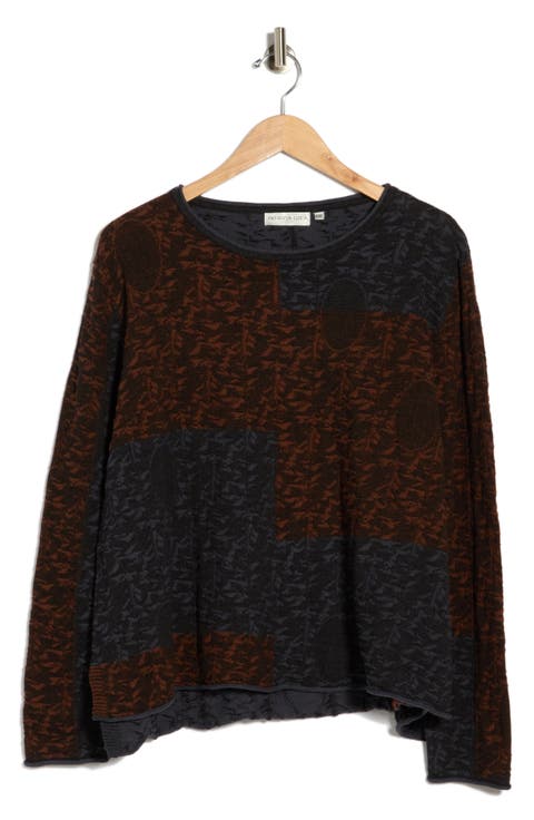 Printed Crewneck Sweater