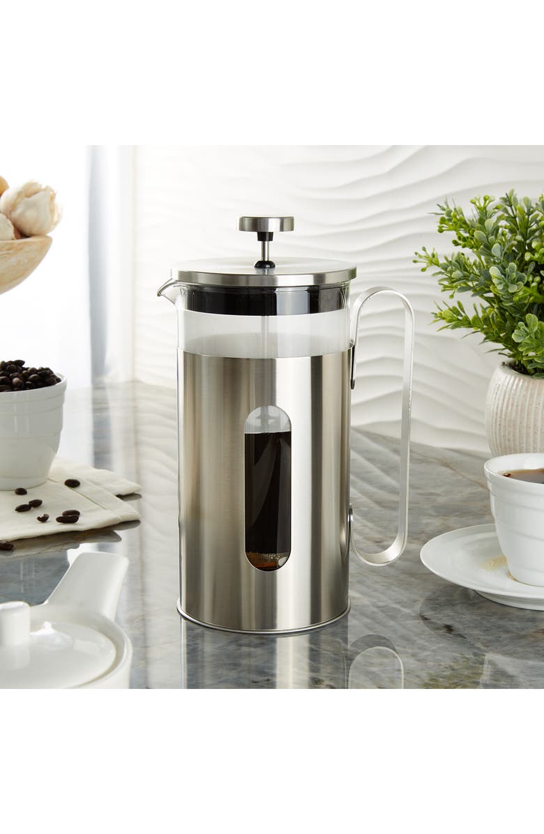 BergHOFF Leo Mae Stainless Steel French Press, Alternate, color,