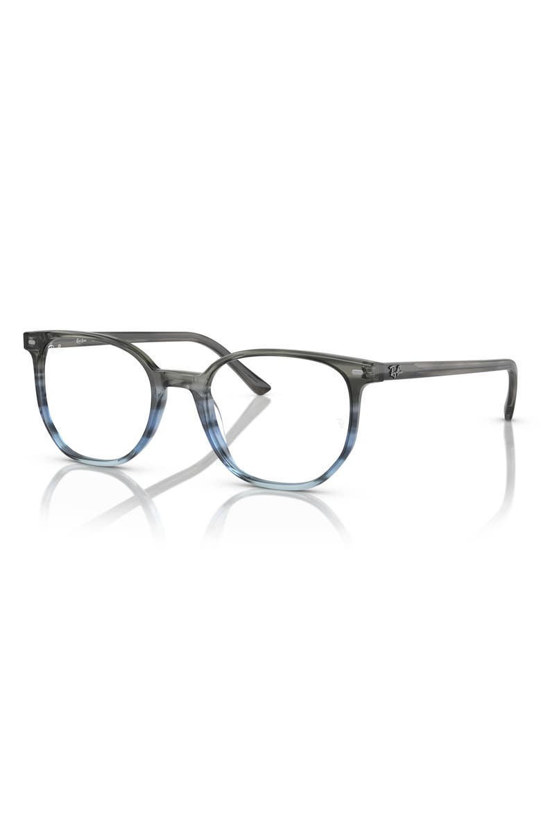 Ray-Ban Elliot 52mm Irregular Optical Glasses, Alternate, color, 