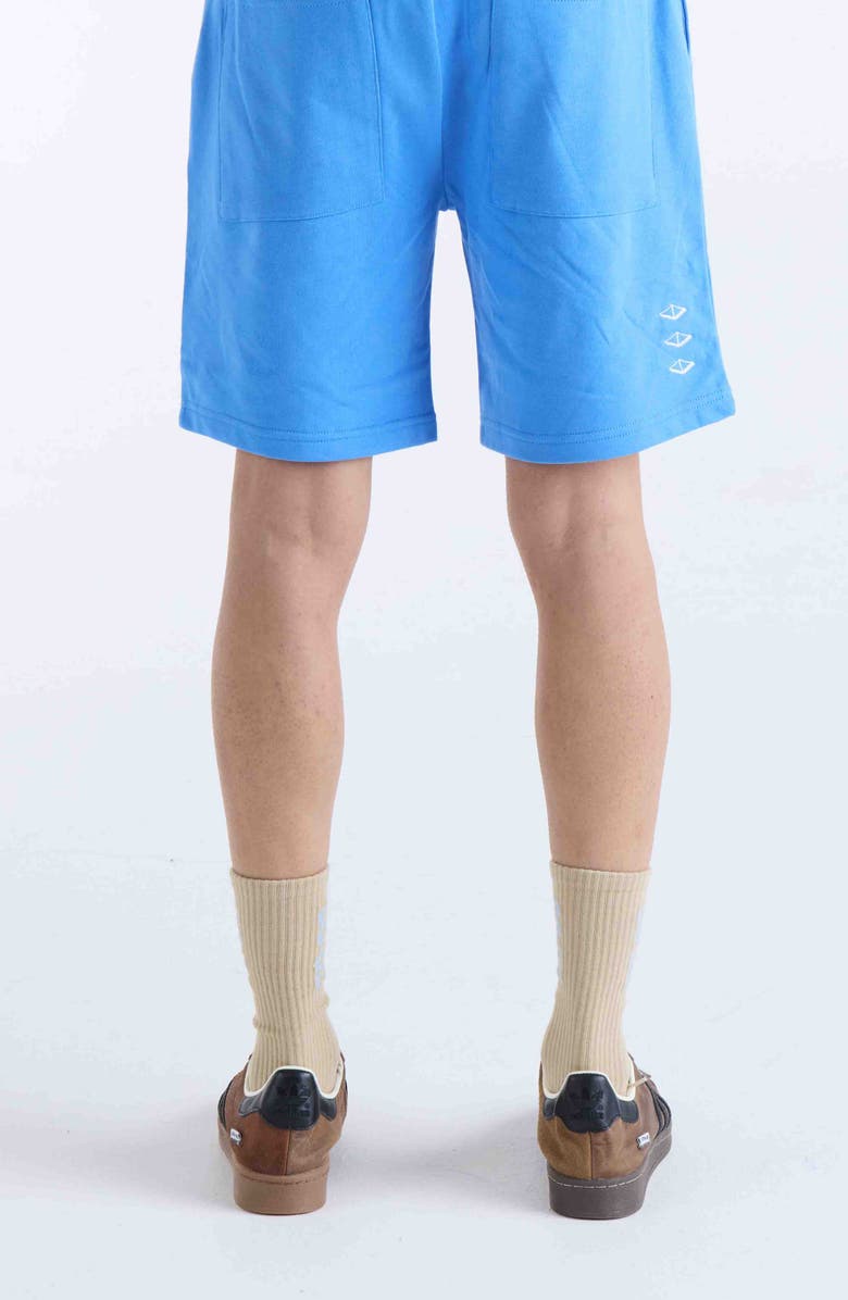 VOUSETI Us Against Time Cotton Fleece Drawstring Shorts, Alternate, color, 