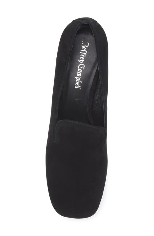 Jeffrey Campbell Tidy Loafer Pump In Black