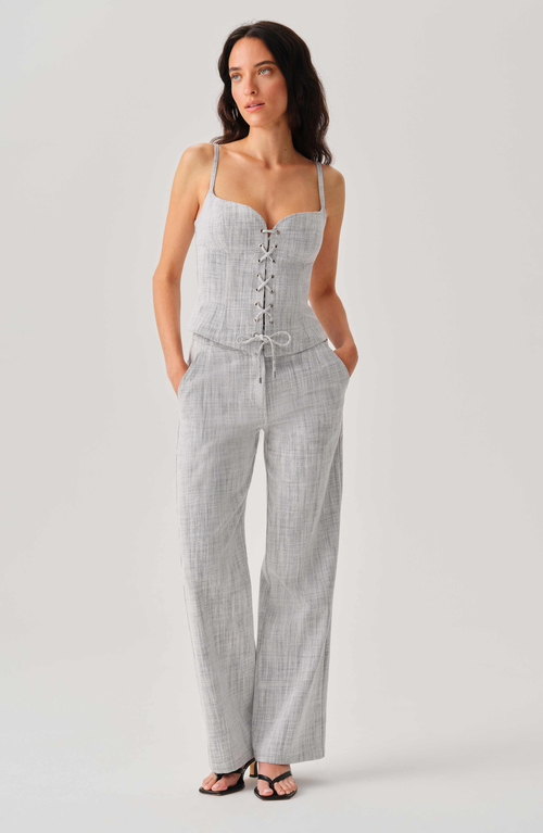 Leman Mercer Juliette Pant In Gray