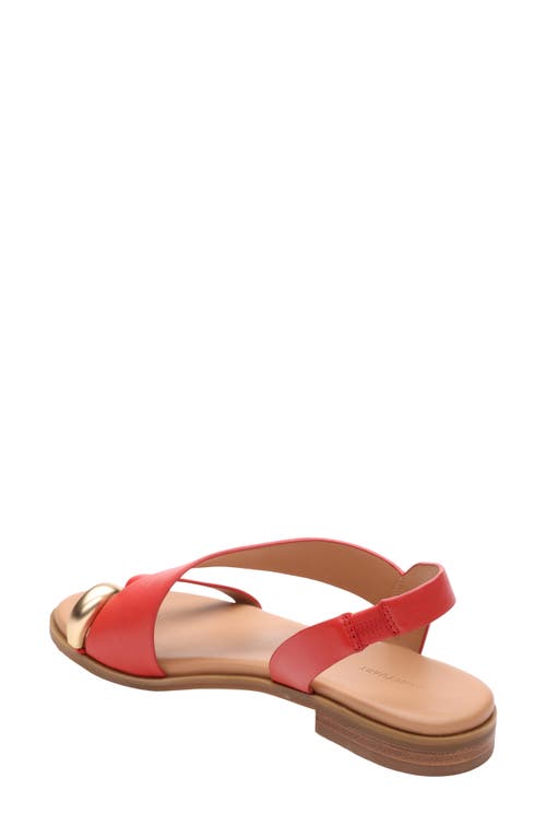 Sanctuary Suave Slingback Sandal In Coral Red