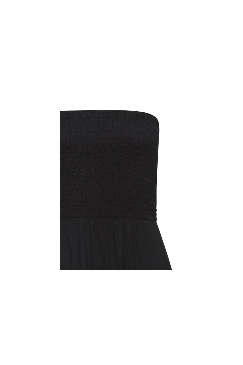 Convertible Tiered Dress, Alternate, color, Black