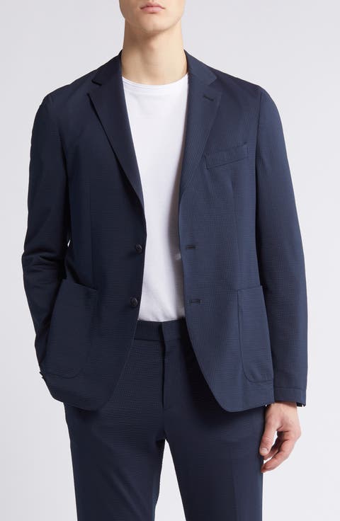 Hanry Stretch Seersucker Sport Coat