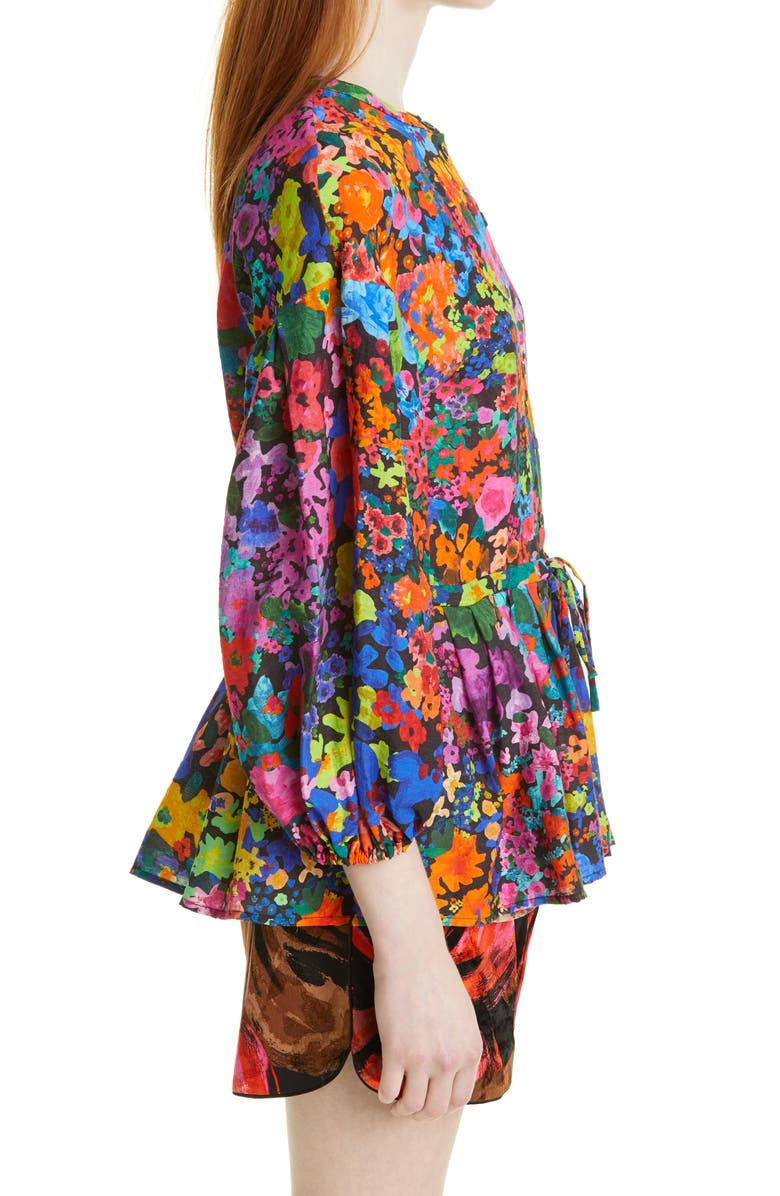 Stine Goya Ferrah Floral Balloon Sleeve Top, Alternate, color, 