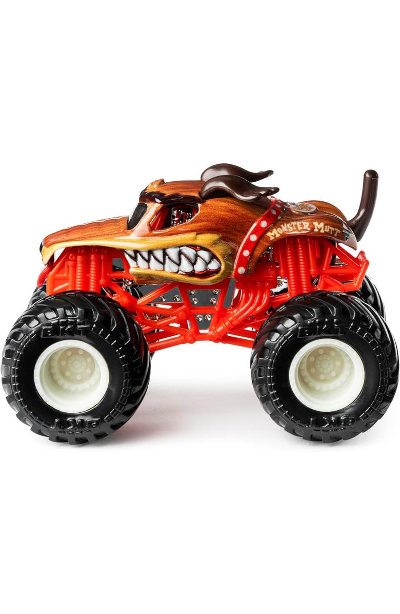 Monster Jam El Toro Loco vs Monster Mutt Monster Truck Duo Pack- True Metal 164 Scale Die-Cast Twin Showdown Pack, Alternate, color, Yellow