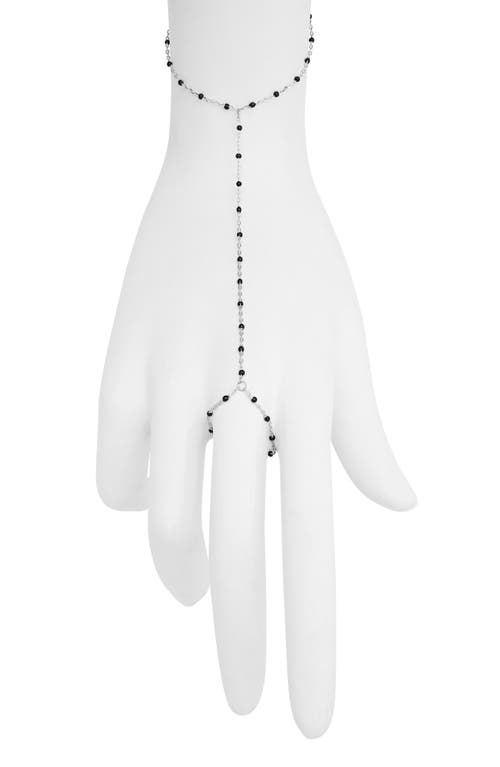 Nashelle Iris Bead Hand Chain