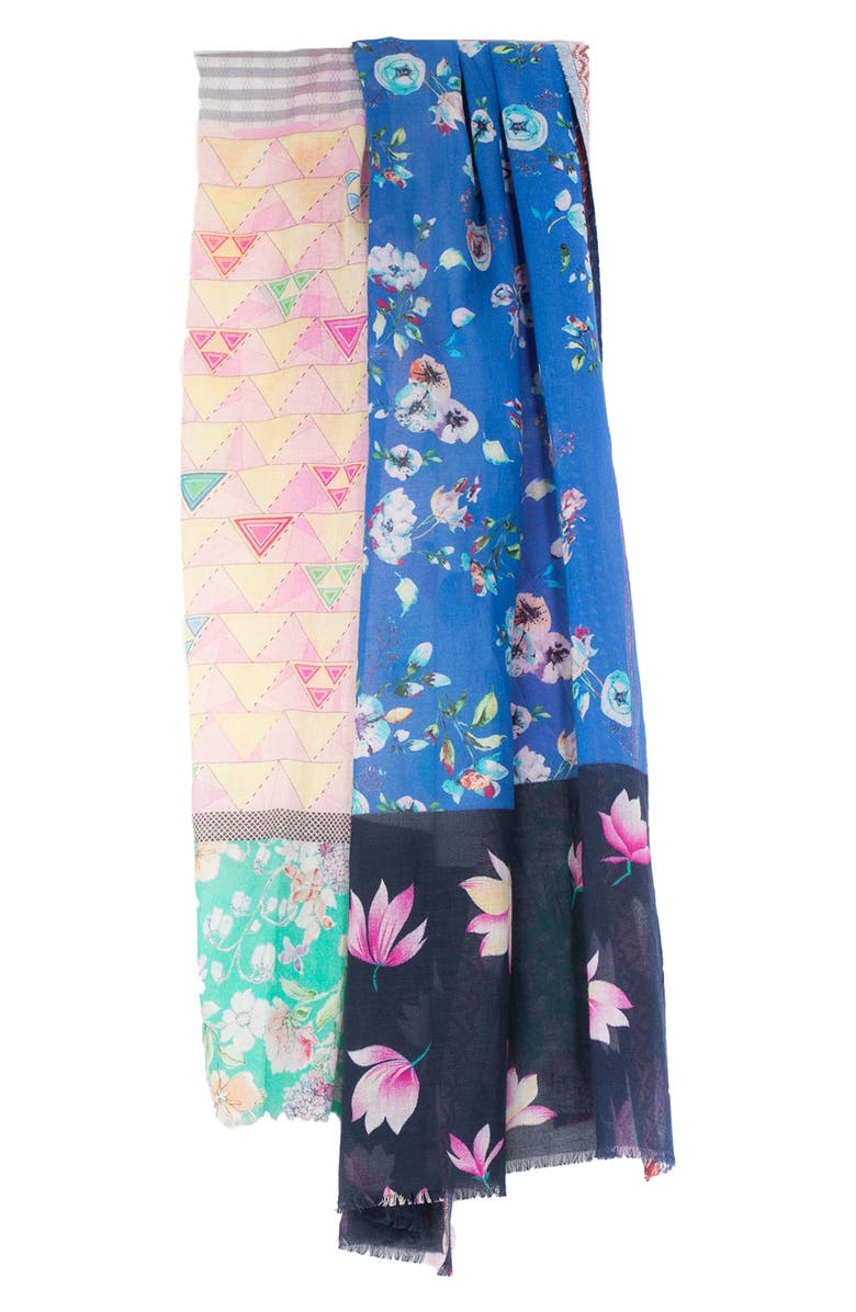 SAACHI Jasmine Floral Scarf, Alternate, color, 