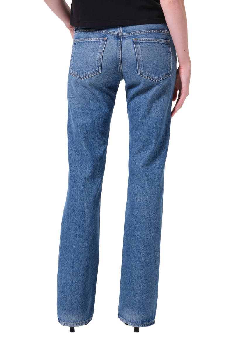 Low Rise Bootcut Jeans, Alternate, color, MARGIN
