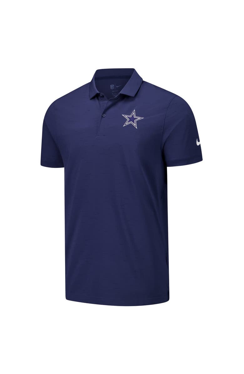 Nike Men's Nike Navy Dallas Cowboys 2024/25 Sideline Performance Polo, Alternate, color, Navy