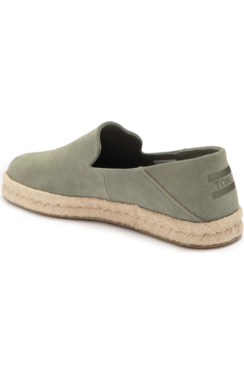TOMS Santiago Suede Espadrille, Alternate, color,