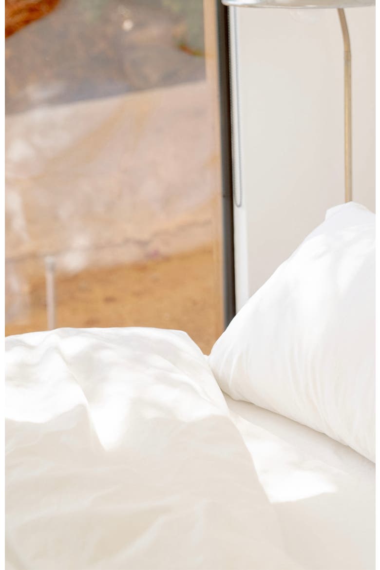 Duvet Cover, Alternate, color, White