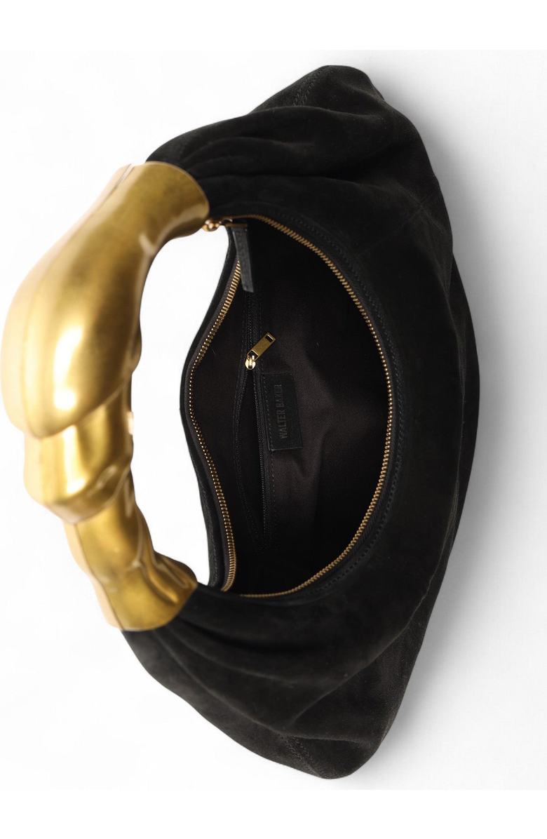 Walter Baker Lennon Mini Hobo, Alternate, color, Black Suede