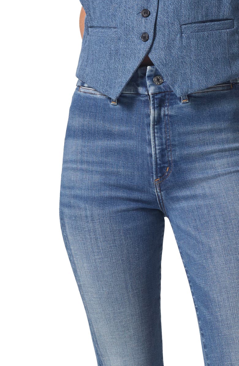 Citizens of Humanity Isola Raw Hem Crop Bootcut Trouser Jeans, Alternate, color, 