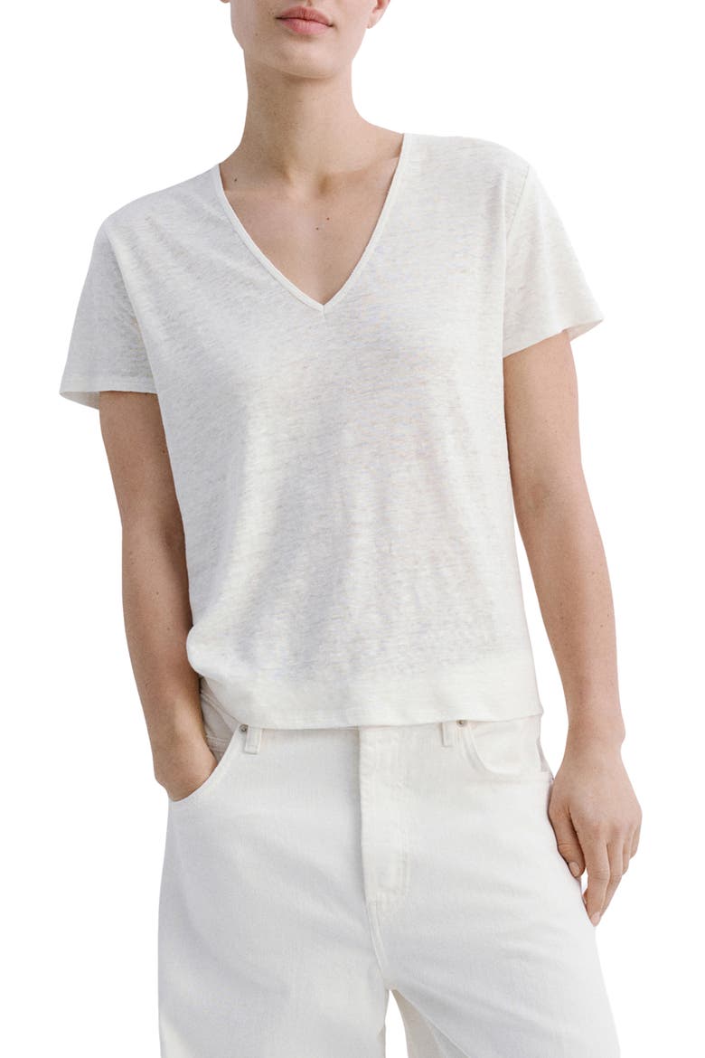 Linen Top, Main, color, OFF WHITE